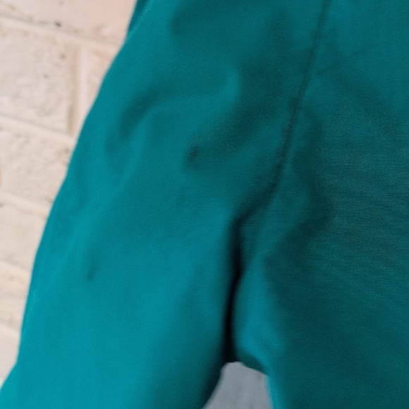 Lands End Squall Grow-A-Longs Teal Snow Bib Overalls - Picture 8 of 13